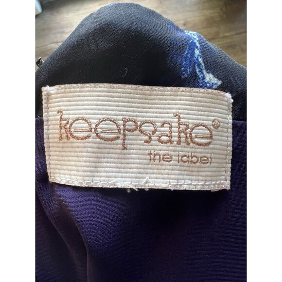 Keepsake the Label Romper size Medium Blue and White - Picture 2 of 2